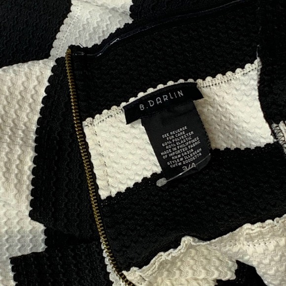 B. DARLIN STRAPLESS MINI DRESS - Picture 3 of 3